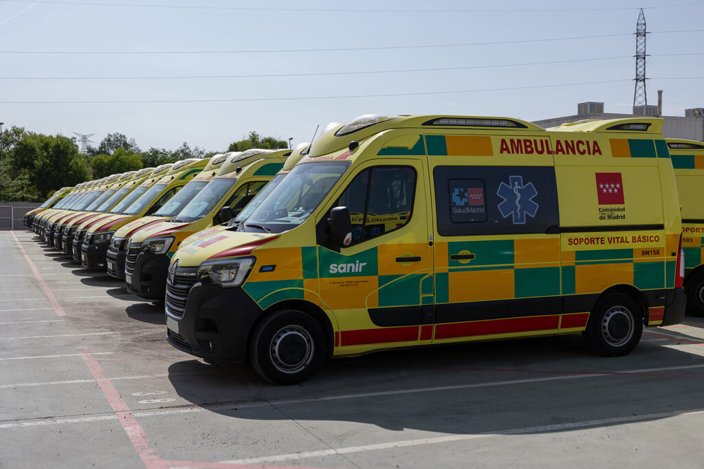 contratar una ambulancia para un evento privado